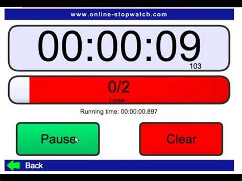 time and date online timer loop