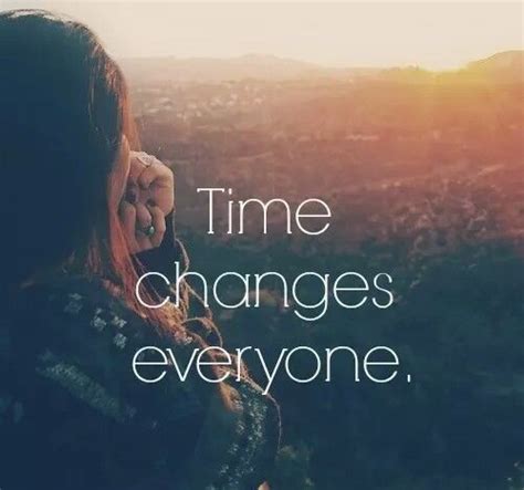Time Changes Everything