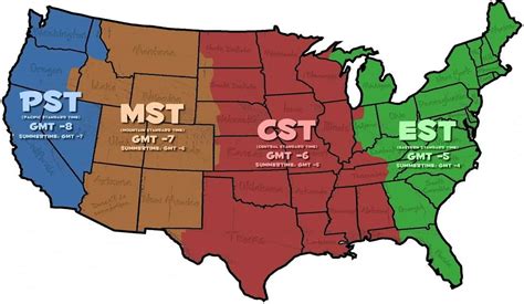 time difference between california