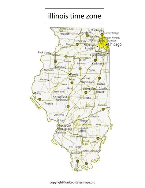 time difference in illinois