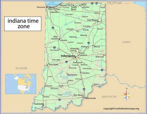 time difference indiana