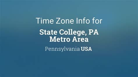 time difference pennsylvania