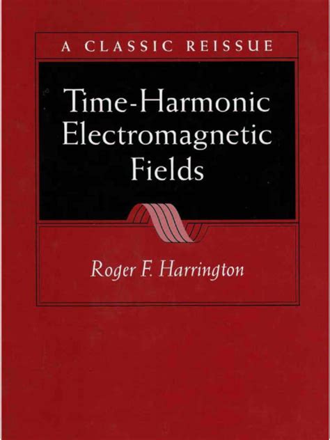 time harmonic electromagnetic fields ieee oup ser