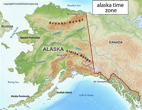 time in alaska
