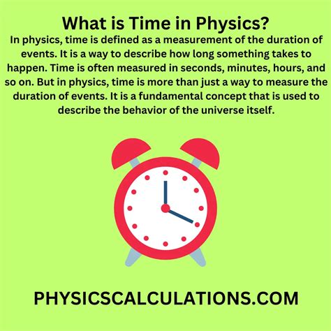 Time In Physics Wikipedia Science Time - Science Time