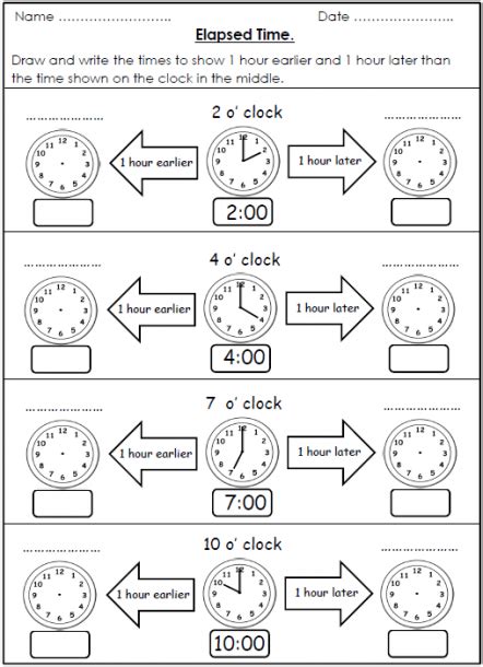 Time Lapse Worksheet   Whatu0027s The Time - Time Lapse Worksheet