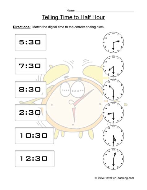 Time Matching Worksheets Eslhq Time Matching Worksheet - Time Matching Worksheet