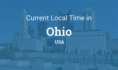 time ohio now