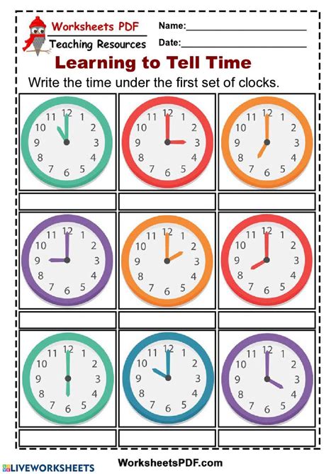 Time Order Worksheet Live Worksheets Time Order Words Worksheet - Time Order Words Worksheet