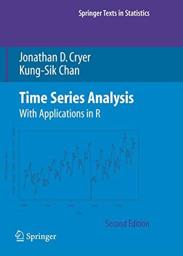 Read Online Time Series Analysis With Applications In R Springer Texts In Statistics 
