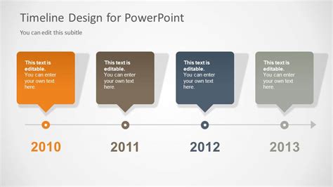 timeline design powerpoint
