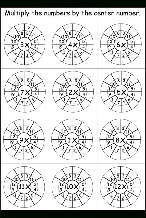 Timesing Mixed Fractions   Multiplication Wheel Printable Free Pdf 1 20 - Timesing Mixed Fractions