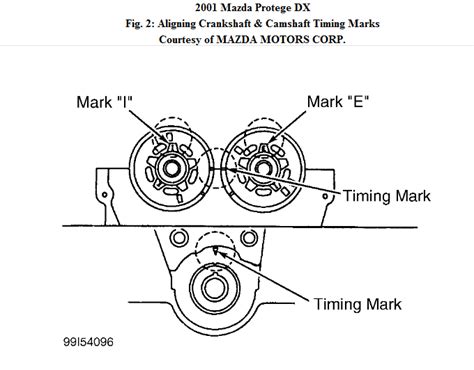 Timing Marks For Mazda Protege