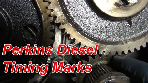 Timing Marks On A Perkins Engine
