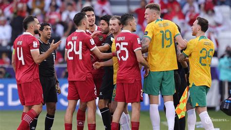 TIMNAS INDONESIA VERSUS AUSTRALIA：Timnas Indonesia Bikin Australia Gagal Lolos Piala Dunia untuk