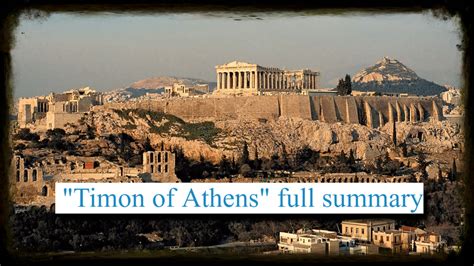 Timon Of Athens Summary