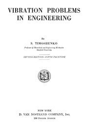 Read Timoshenko Vibration Problems In Engineering 