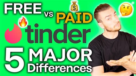 tinder free vs paid membership