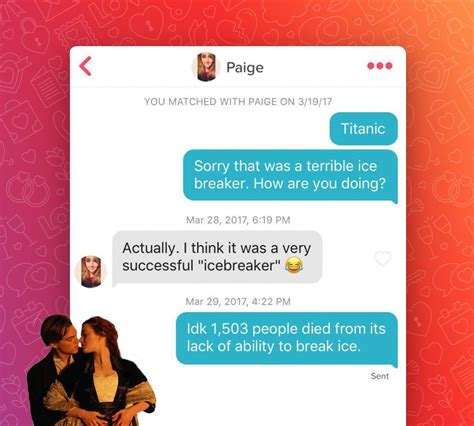 Tinder Pickup Lines