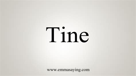 Tine Etymology