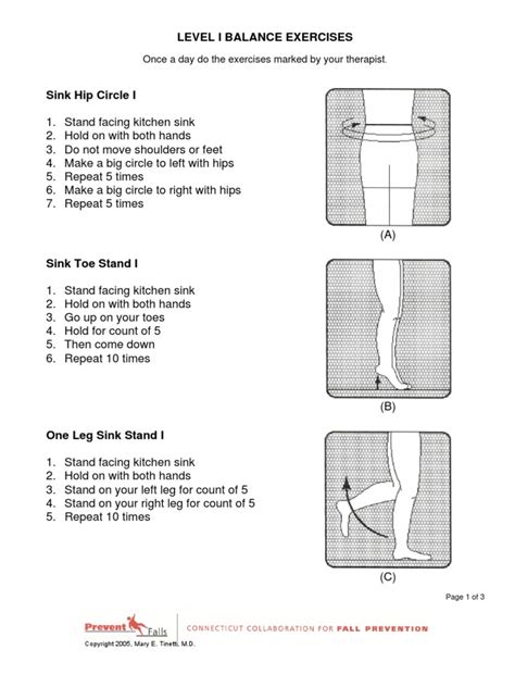 Tinetti Exercises Balance