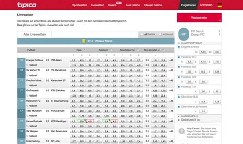 tipico live sportwetten belgium