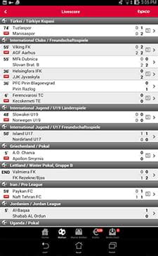 tipico livescores mhmi france