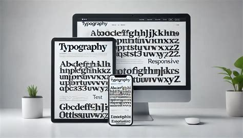 tipografia en pantalla
