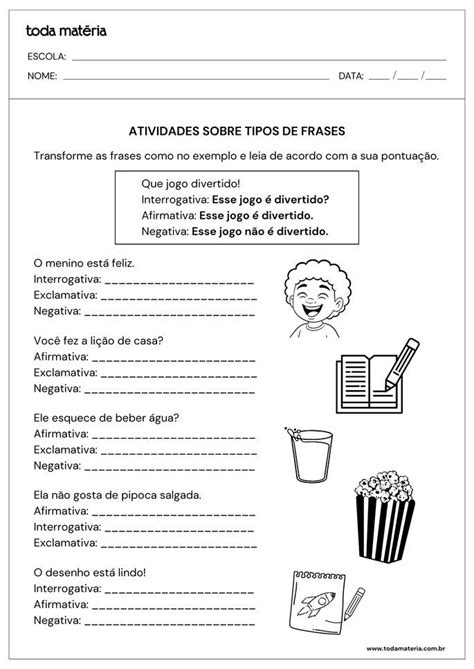 Tipos De Frases