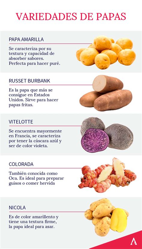 Tipos De Papas