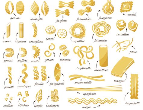 Tipos De Pasta