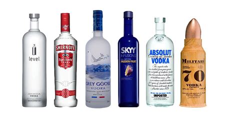 Tipos De Vodka
