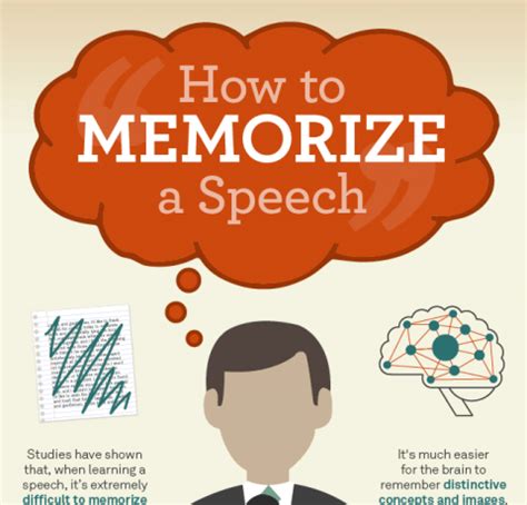 tips in memorizing a speech
