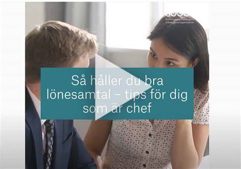 tips till lönesamtal