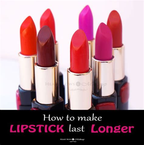 tips to make lipstick last longer at home