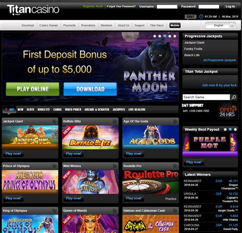 Titan Casino online CA