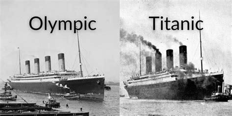 Titanic Vs Olympic
