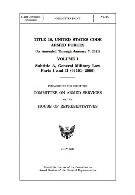 Title 10 Orders