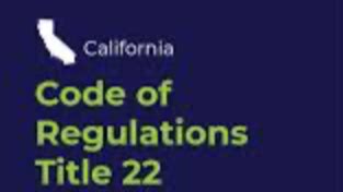 Title 22 California Code Of Regulations Division 5