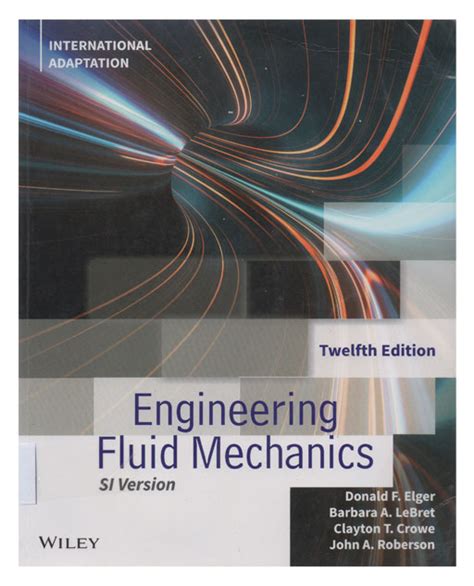 Title Fluid Mechanics With Engineering Applications Author