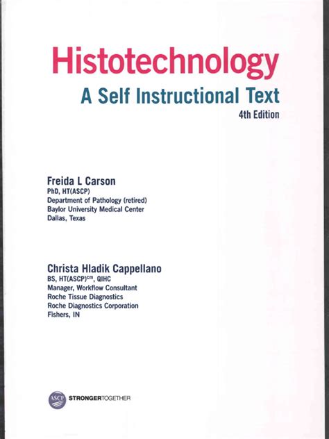 title histotechnology a self instructional text