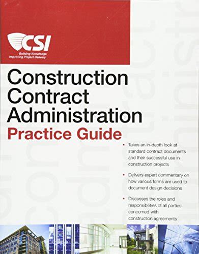 Title The Csi Construction Contract Administration Practice
