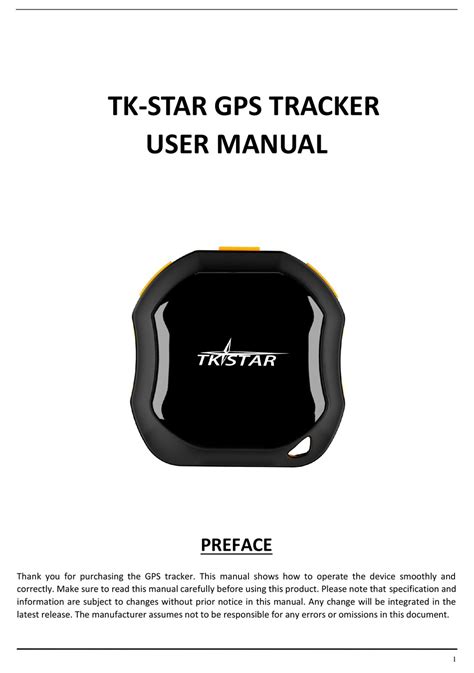 Full Download Tk Star Gps Tracker User Manual Canmore 