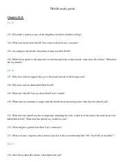 Tkam Ch 29 Summary