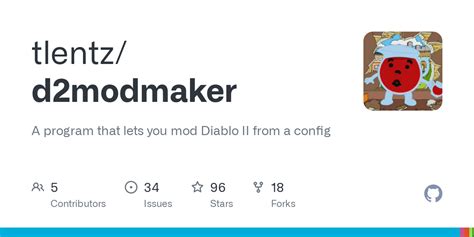 tlentz/d2modmaker - Github