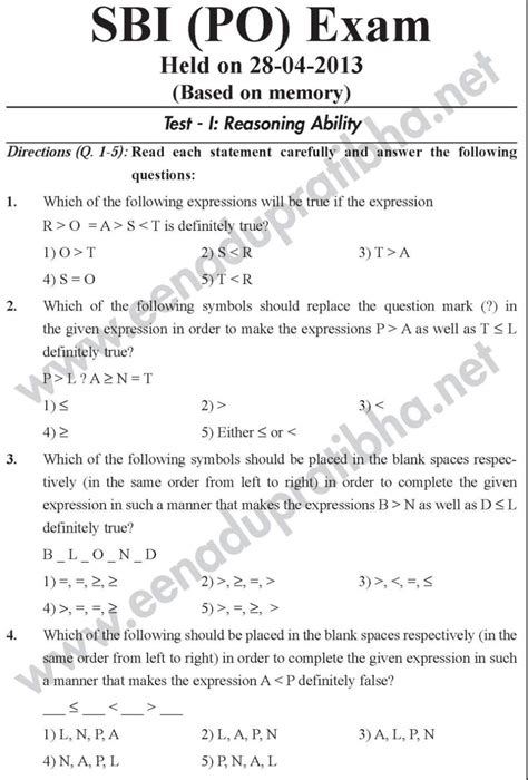 Full Download Tmb Bank Clerk Exam Model Question Paper 