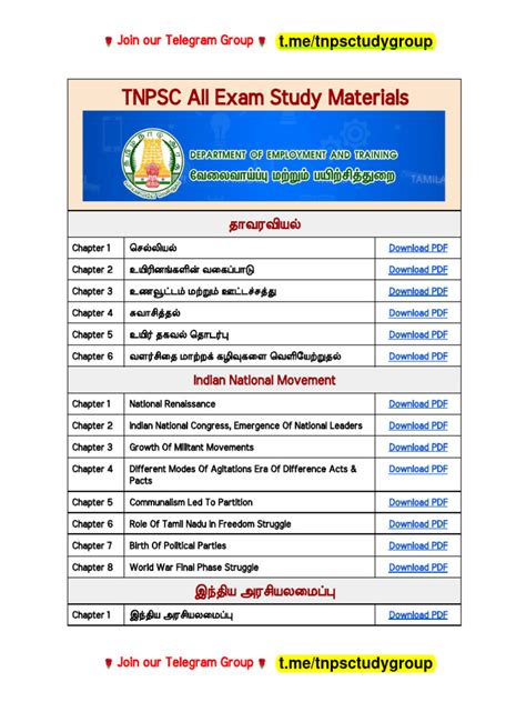 Tnpsc Study Material