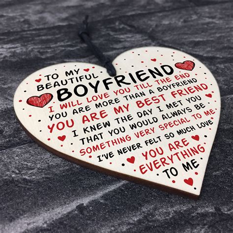 to My Boyfriend Gifts for Boyfriend Unique Gift Ideas for ... - eBay