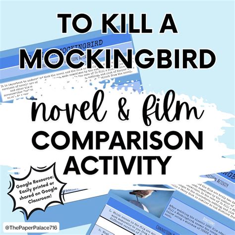 To Kill A Mockingbird Activity Packet Answers