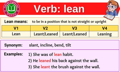 To Lean Conjugation